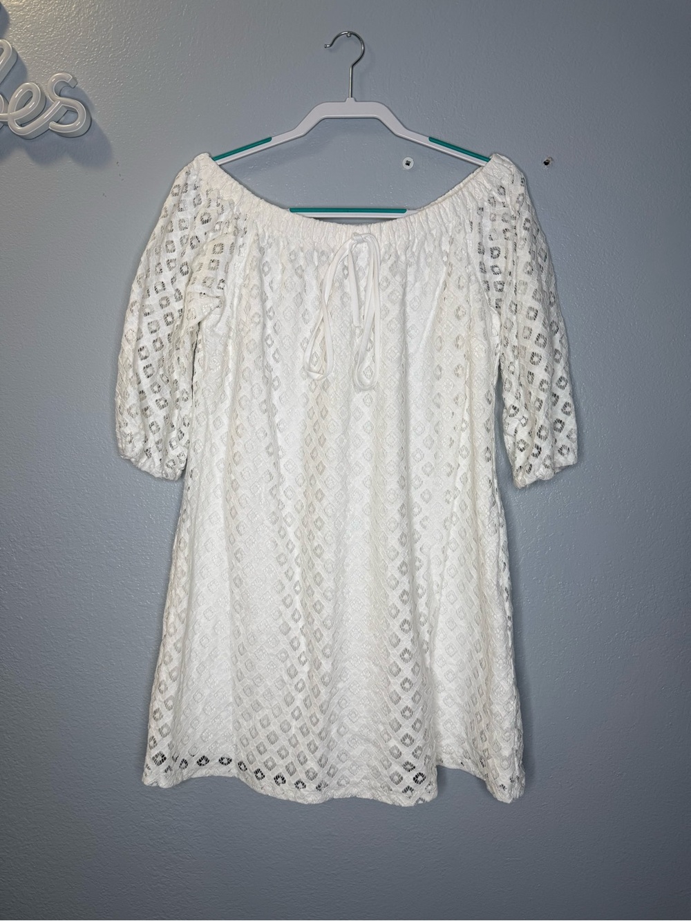Lily & Lola Off the Shoulder Dress